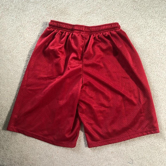 Red Nike Basketball Shorts - Picture 3 of 4